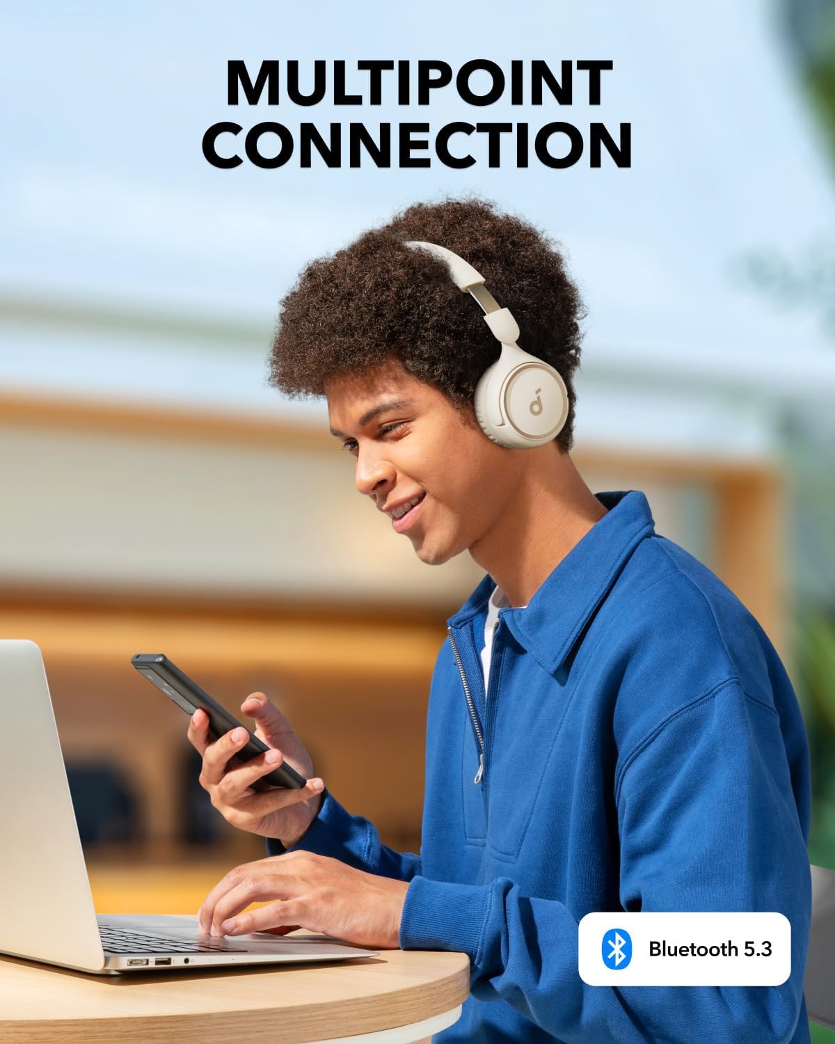 Anker H30i Soundcore Headphones White