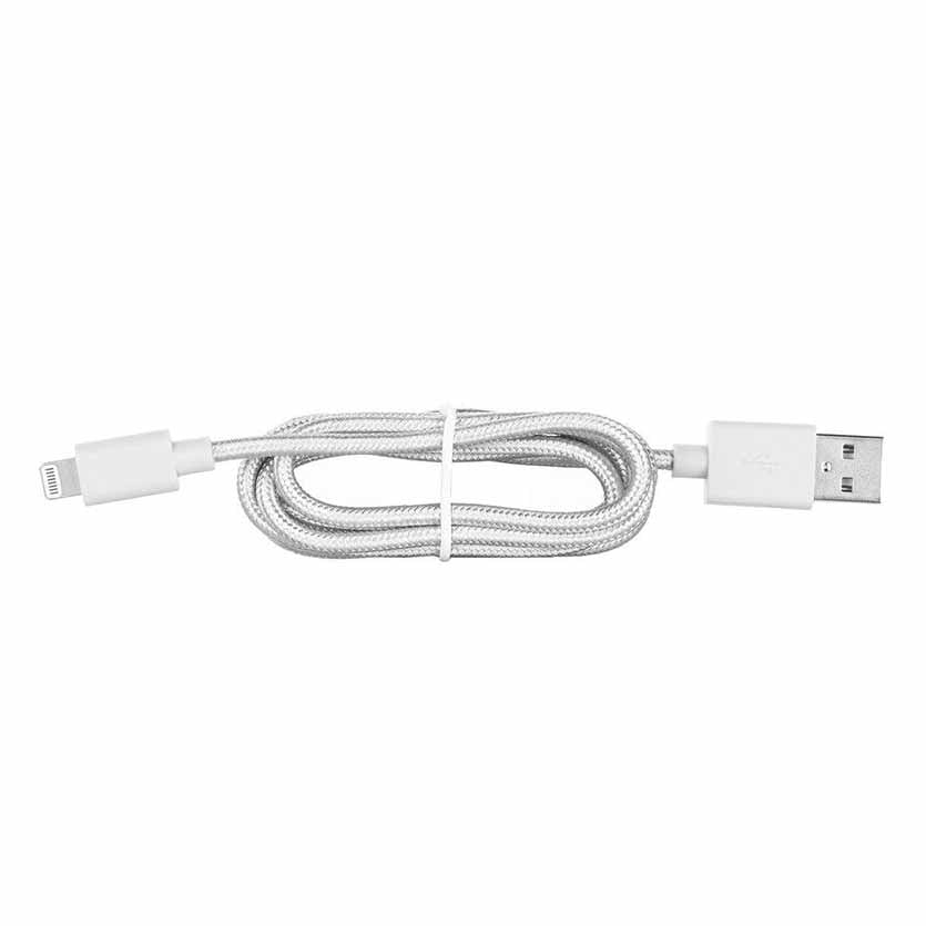 ACT AC3092 1m USB2.0 A TO LIGHTNING M/M SYNC CHARGING CBL WHITE MFI CERTIFIED