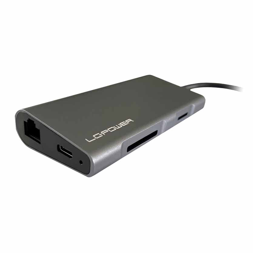 LC-POWER, LC-HUB-C-MULTI-5 USB-C HUB WITH CARD READER