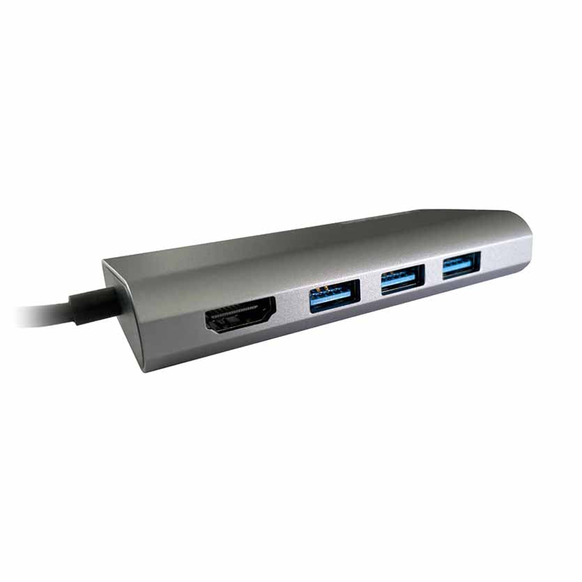 LC-POWER, LC-HUB-C-MULTI-5 USB-C HUB WITH CARD READER