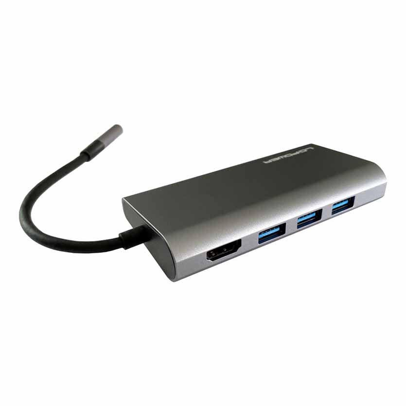 LC-POWER, LC-HUB-C-MULTI-5 USB-C HUB WITH CARD READER