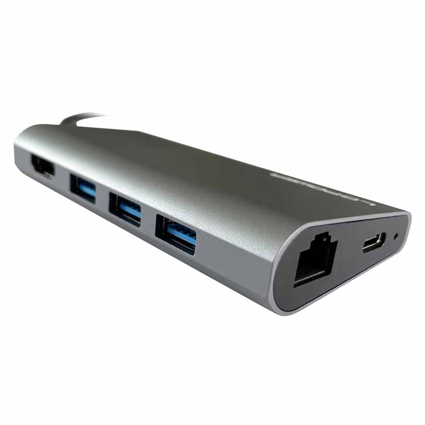 LC-POWER, LC-HUB-C-MULTI-5 USB-C HUB WITH CARD READER