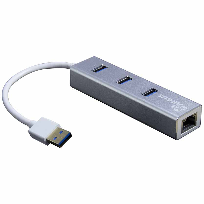 ARGUS, IT-310-S USB3.0 TYPE-A HUB TO GIGABIT LAN GBIT ADAPTER
