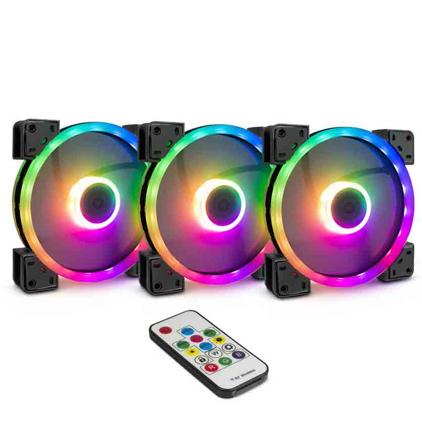 ARGUS RS-14 KIT – FAN SET 3x 140mm ARGB RF