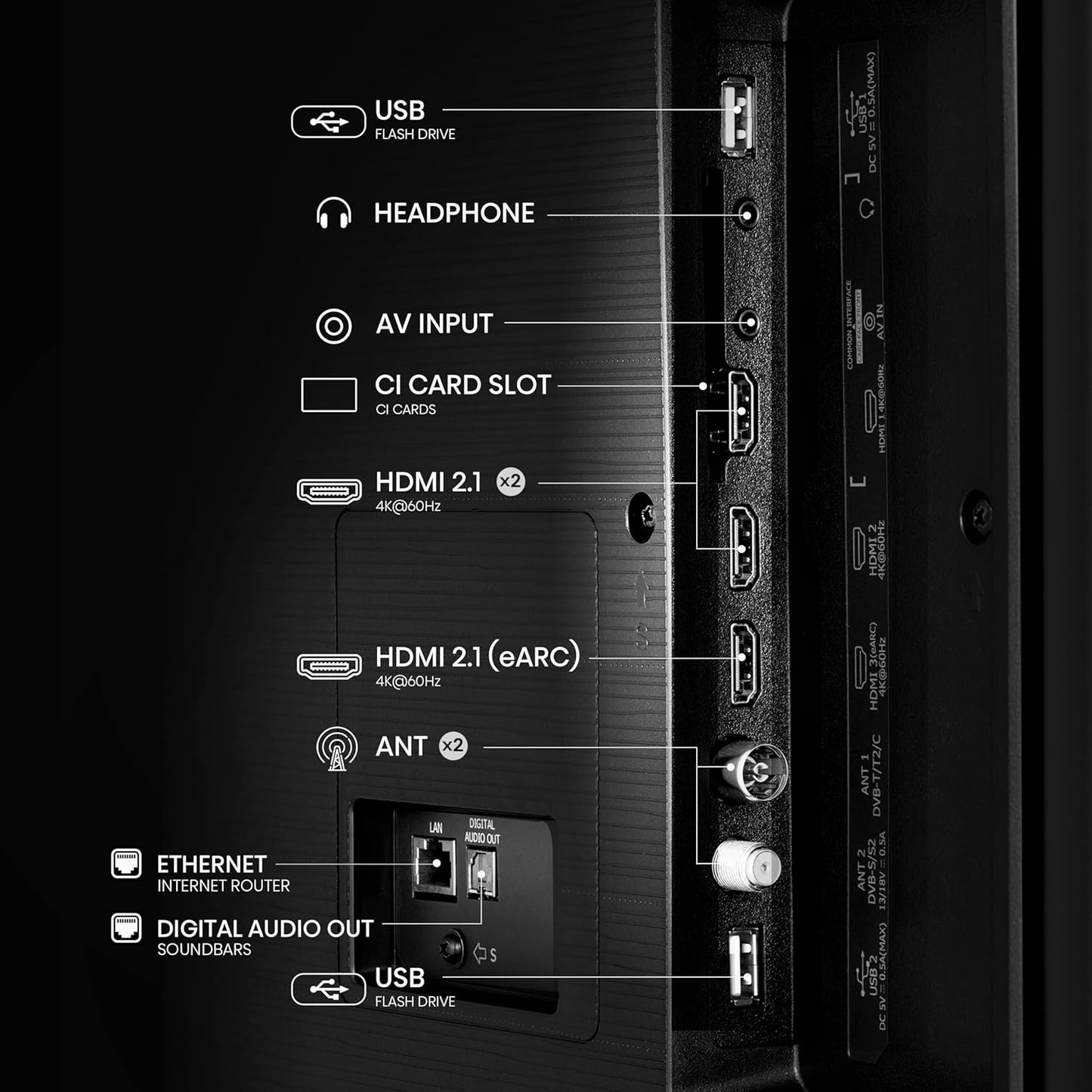 Hisense 43A6N 43'' 4K Smart LED TV Dolby