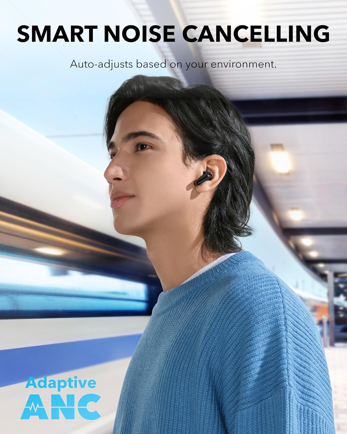 Anker P40i Soundcore TWS Earphones ANC Black