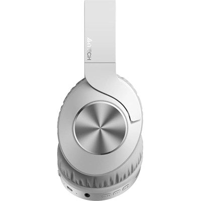 A4 TECH BH300 GREYISH WHITE HEADSET 2DRUMTEK BLUETOOTH