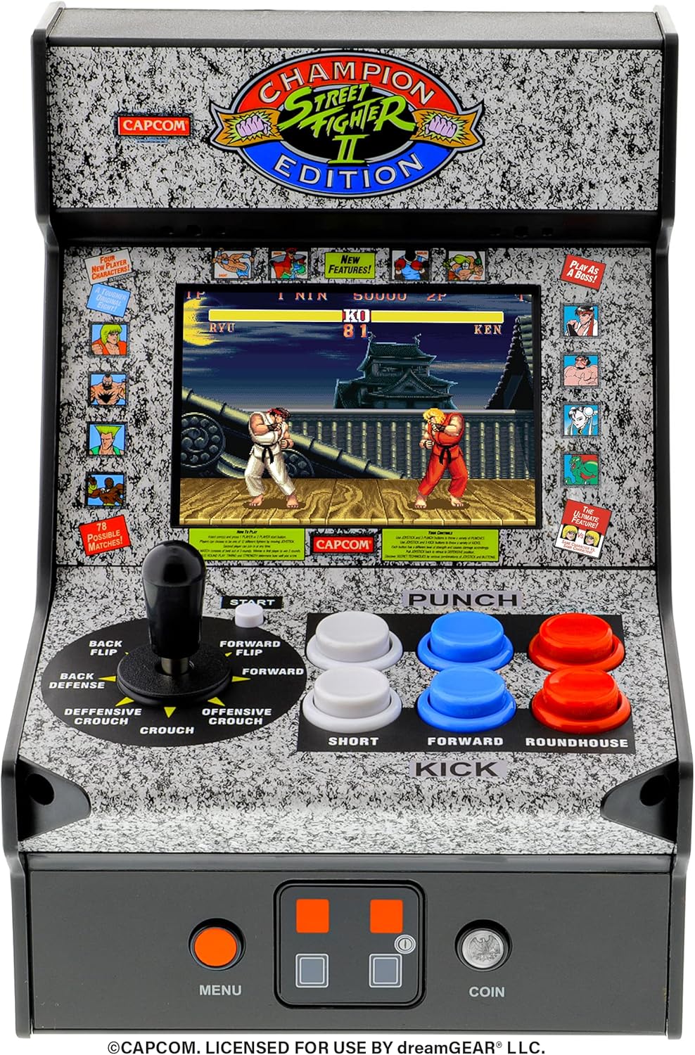 My Arcade MICRO PLAYER STREET FIGHTER II CHAMPION EDITION