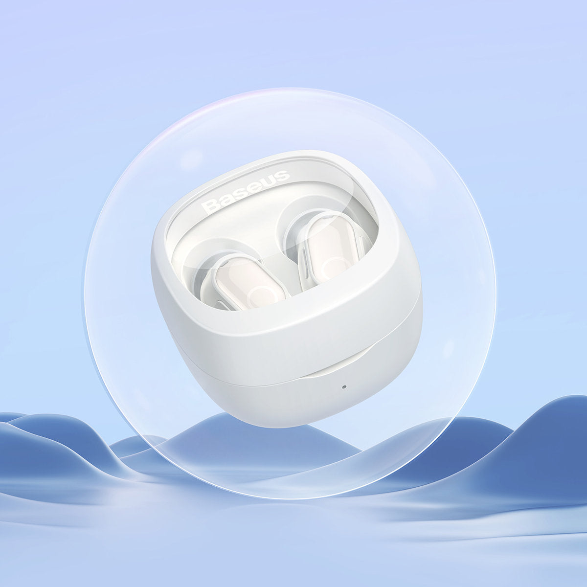 Baseus TWS Bowie WM02 Headphones In Ear White