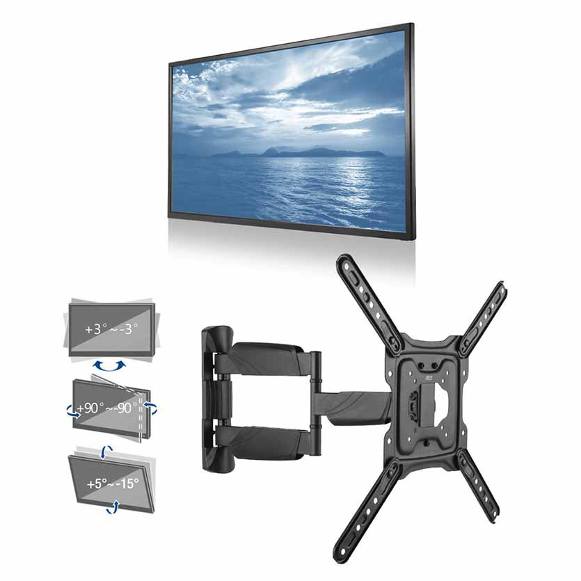 ACT AC8354 TV WALL MOUNT FULL MOTION 23-55″ VESA