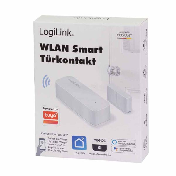 LOGILINK SH0108 WI-FI SMART DOOR & WINDOW SENSOR, TUYA COMPATIBLE