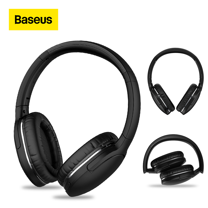 Baseus D02 Pro Encok Wireless Headphone Black