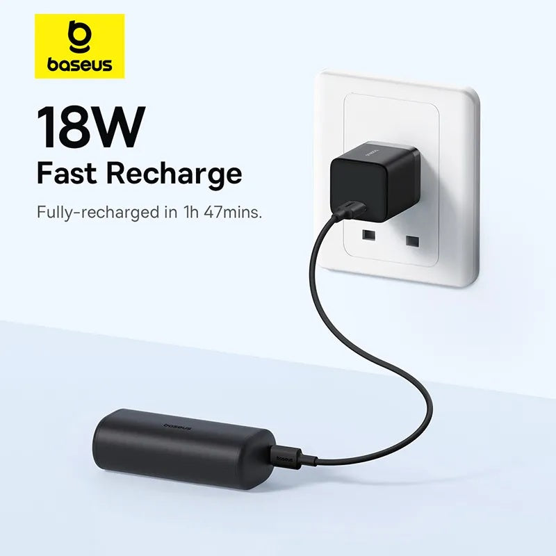 Baseus Powerbank 20W 5000mAh Plug-In Lightning 20W Black