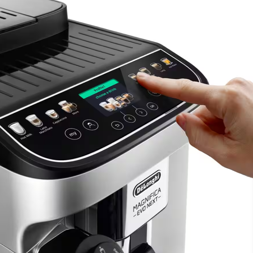 DELONGHI ECAM310.80.SB Automatic Espresso Machine, Silver/Black