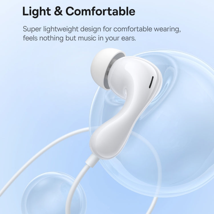 Baseus Headphones In Ear Wired 3.5mm HiRes HZ20 White
