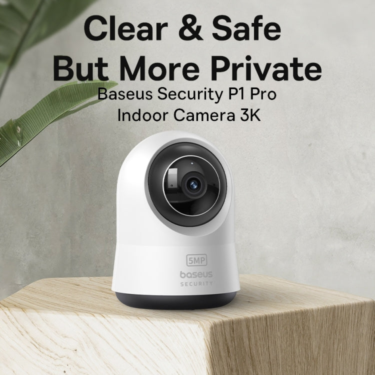 Baseus Security P1 Pro Indoor Camera 3K White EU