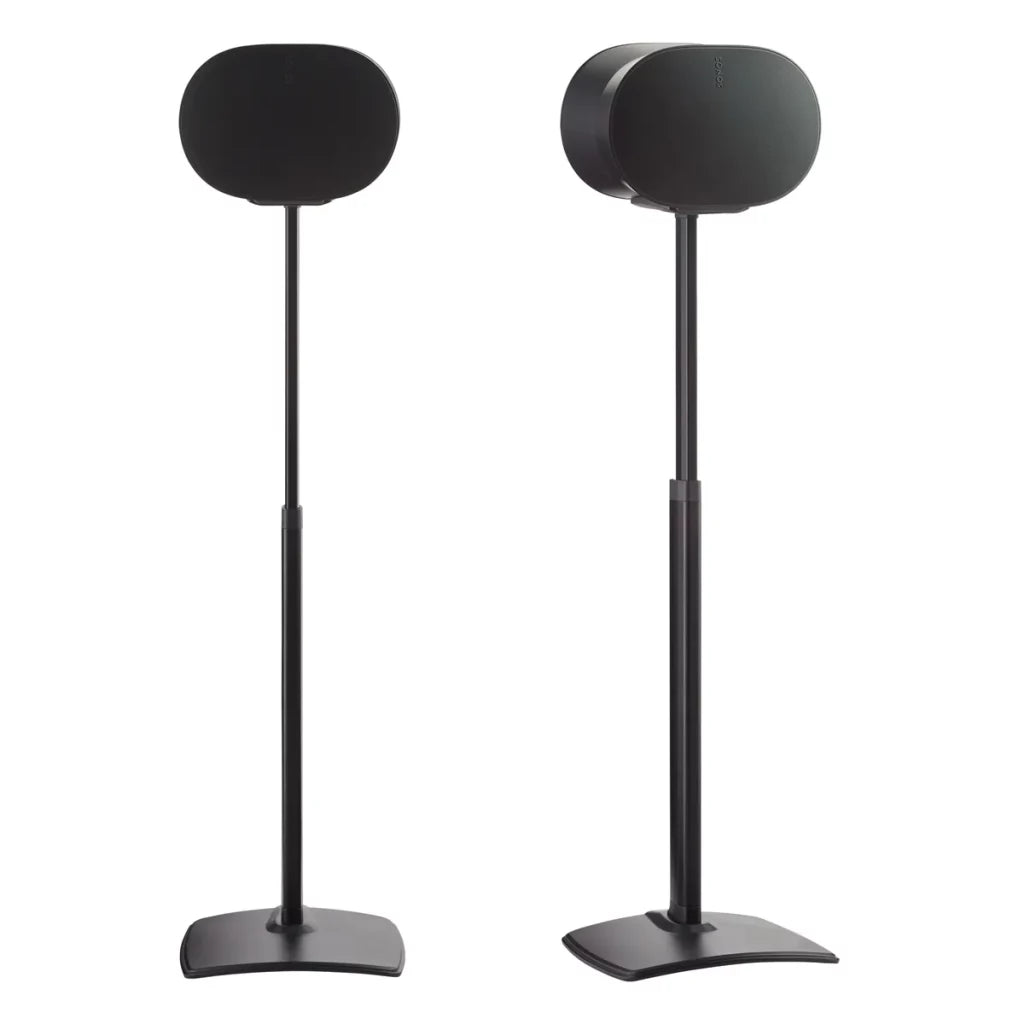 SANUS WSSE3A1 Height-Adjustable Speaker Stand for Sonos Era 300 - BLACK