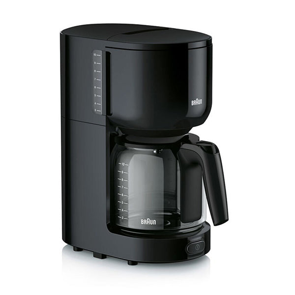 BRAUN 3108- KF3120 Filter Coffee Maker, Black