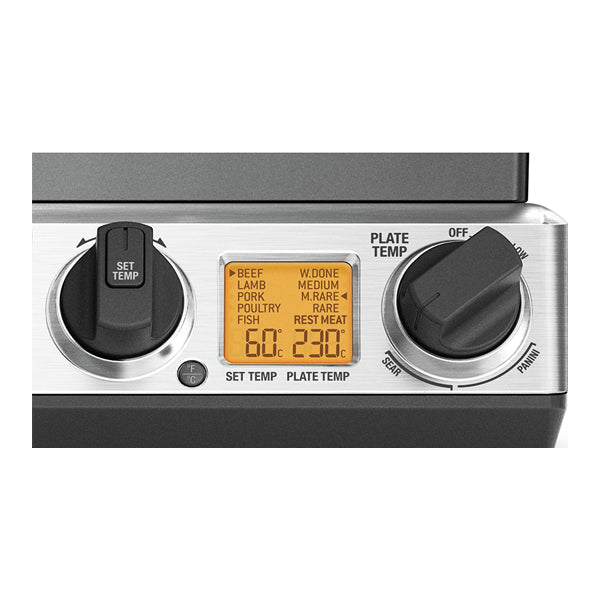 SAGE BGR840BSS The Smart Grill Pro Grill