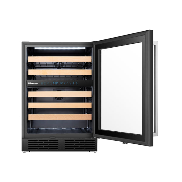 HISENSE RW17W4NWLG0 Wine Cooler, 46 Bottles