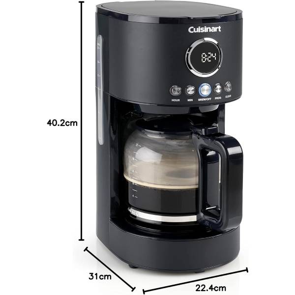 CUISINART DCC780U Filter Coffee Maker, Black