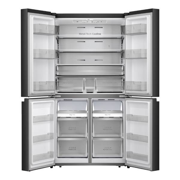 HISENSE RQ758N4SBFE Refrigerator 4 Door, Black