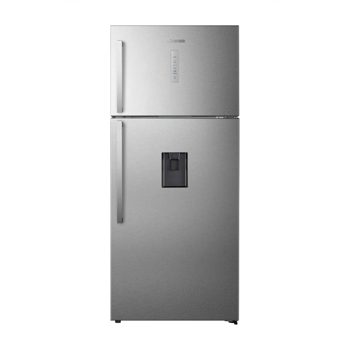HISENSE RT728N4WCE Refrigerator with Upper Freezer, Inox
