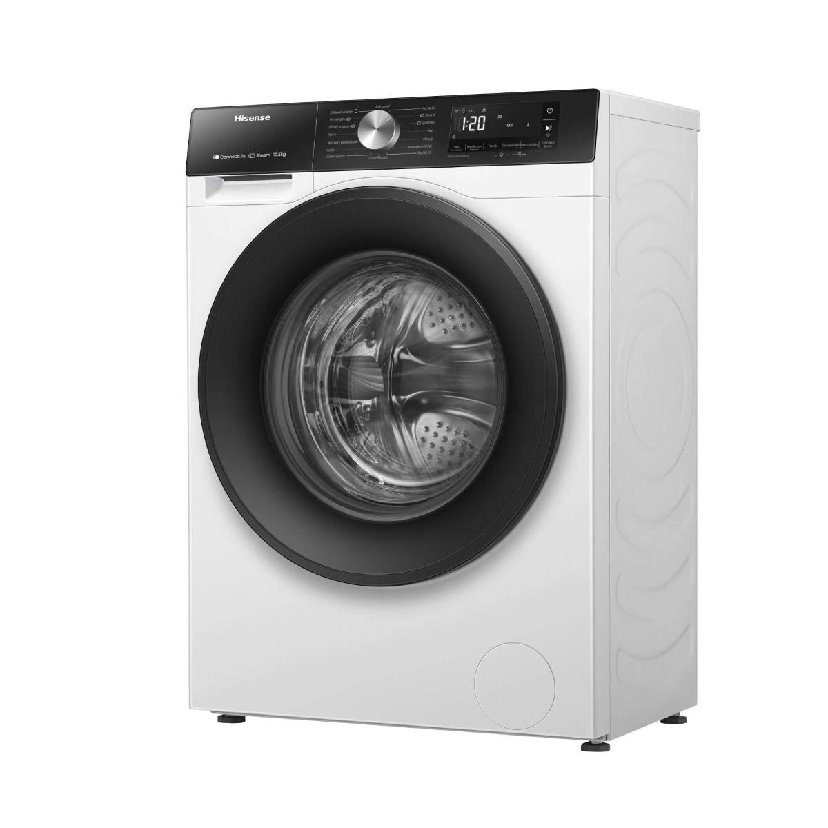 HISENSE WF3S1043BW3 Washing Machine 10.5 kg, White