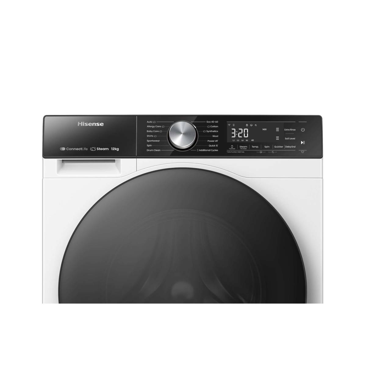 Hisense WF5S1243BW Washing Machine 12 kg White