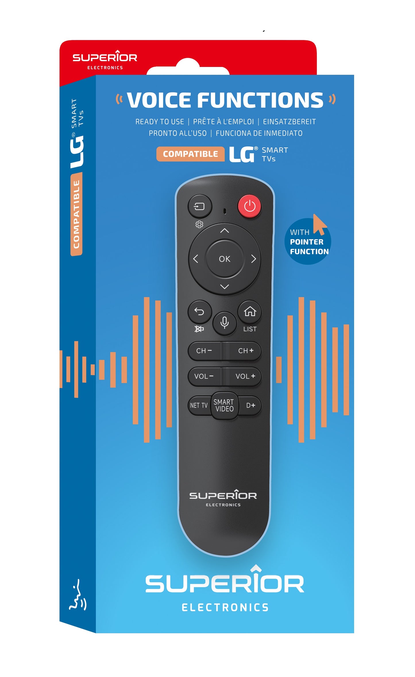 Superior LG Voice replacement AIR MOUSE TV Remote Control