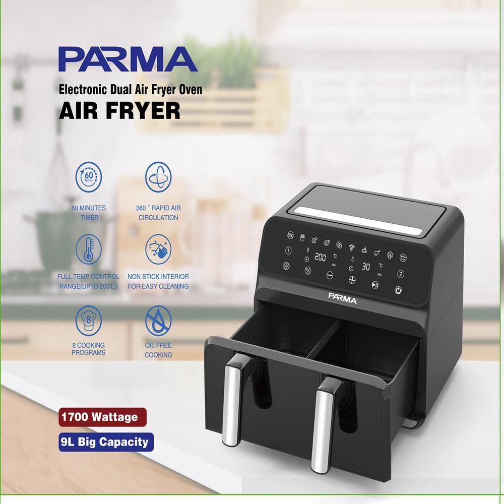 PARMA TTAF-802T Dual Air Fryer 9L 1700W
