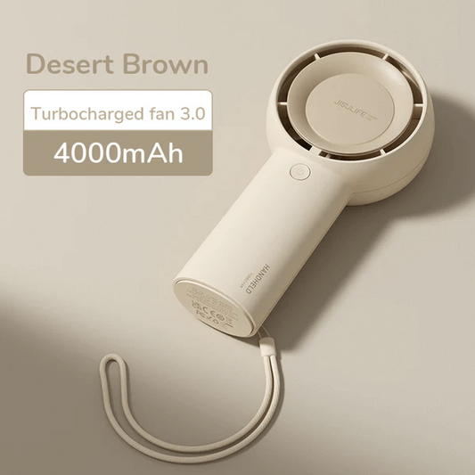 Jisulife Portable Personal Fan FA43 Brown