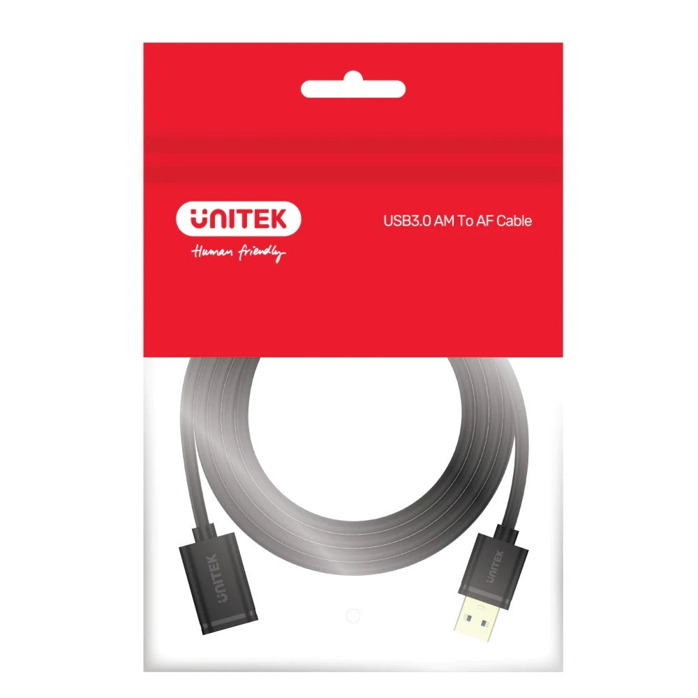Unitek Y-C457GBK UCE USB-A 3.0 Extension Cable 1.0m