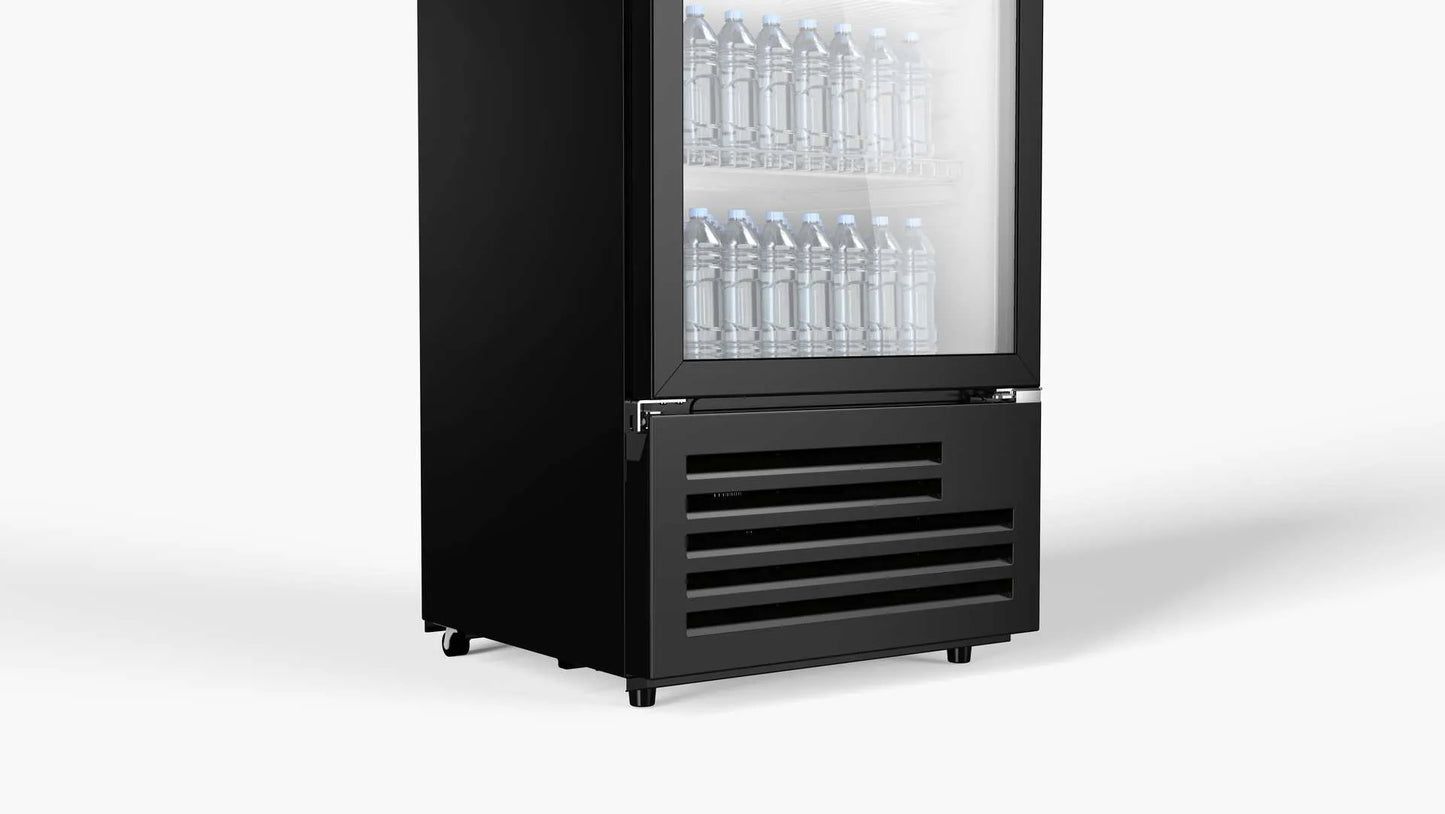 HISENSE CPC381N7ABD Display Refrigerator Black