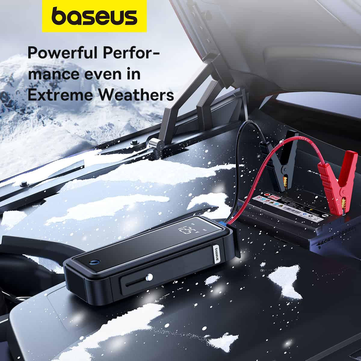Baseus Car Jump Start Booster 3000A SUPERCAPACITOR