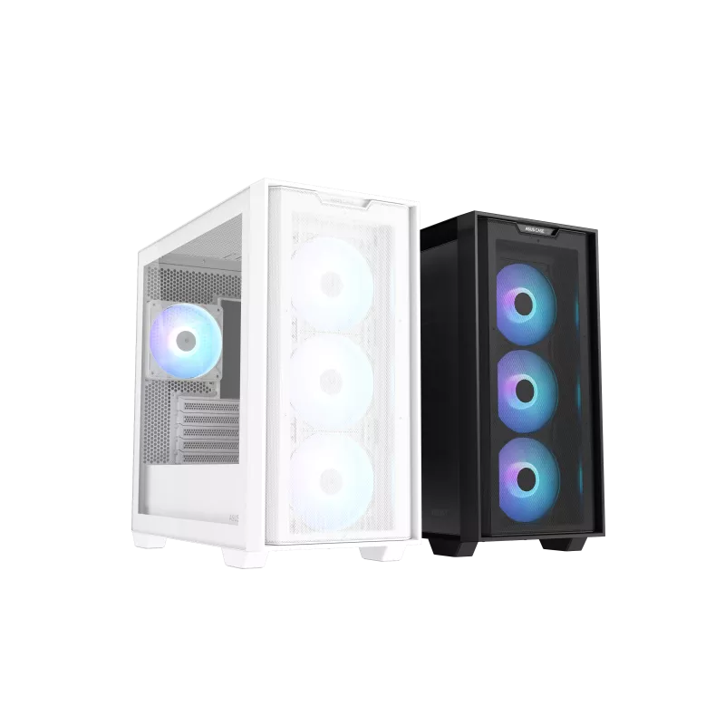 ASUS Gaming Case Micro ATX TG with 4xARGB Fans A21 PLUS Black