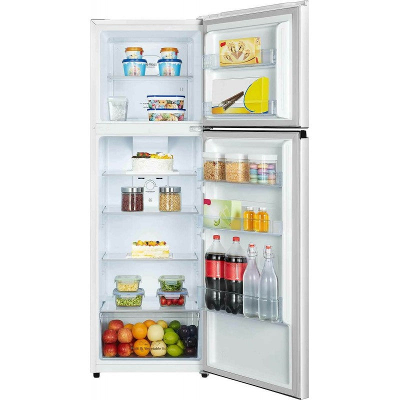 HISENSE RT327N4AWE Double Door Refrigerator, White