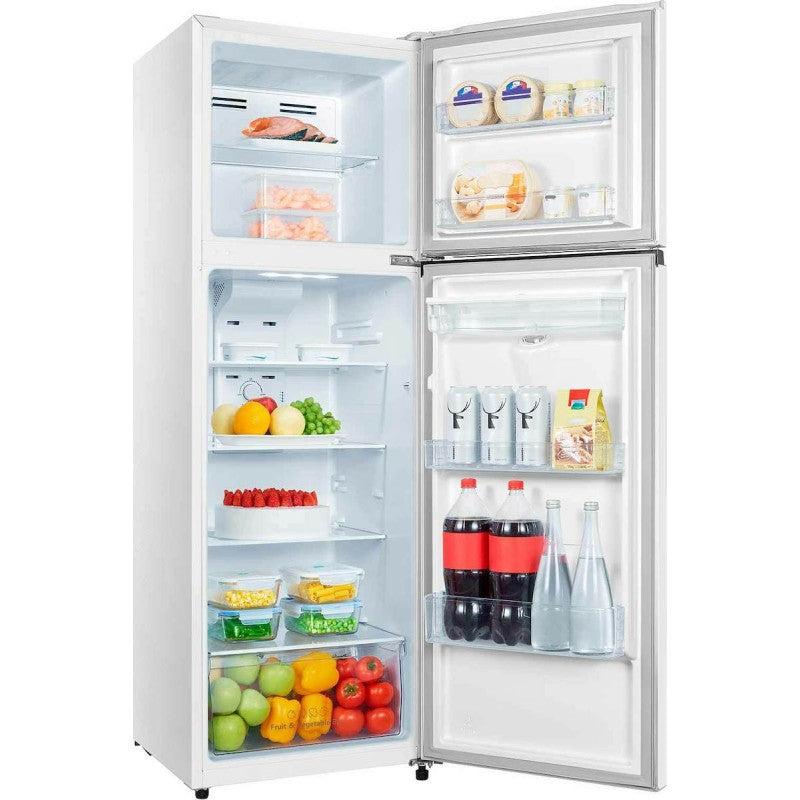 HISENSE RT327N4AWE Double Door Refrigerator, White