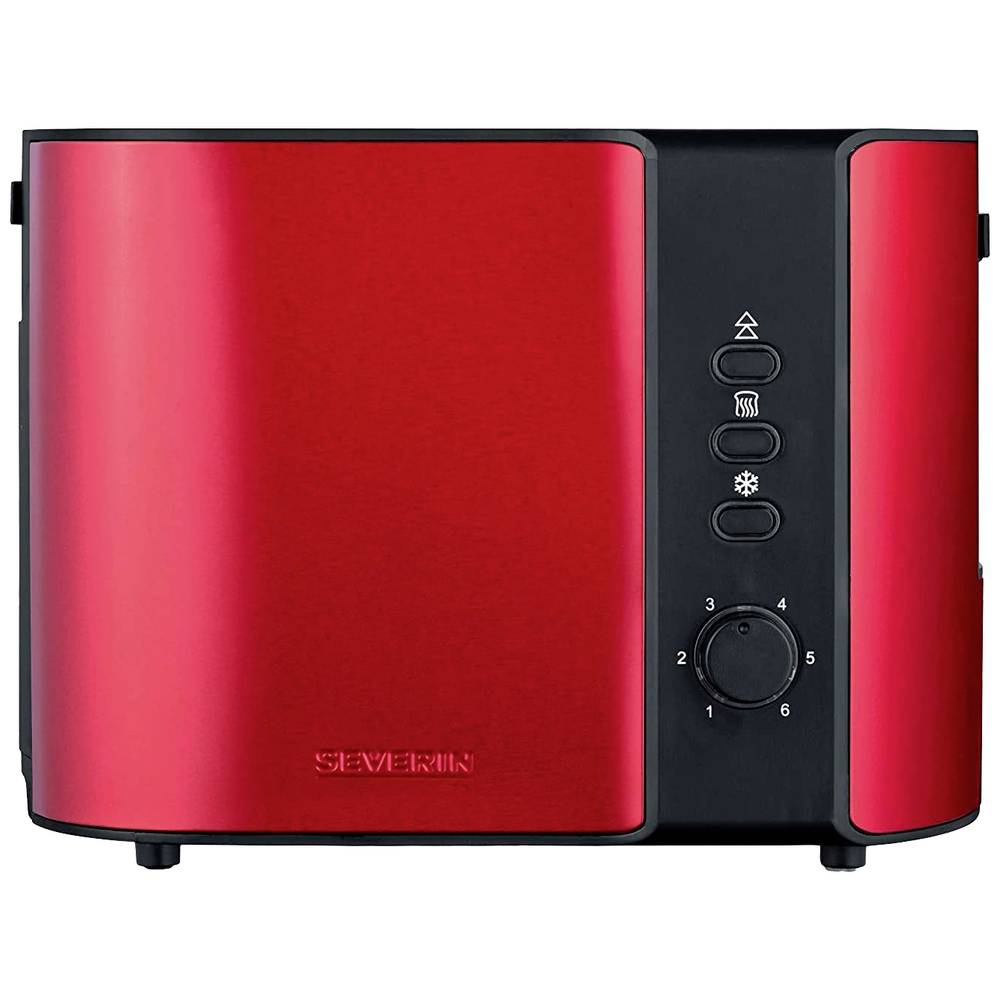 SEVERIN TOASTER 2 SLICES 800W AUTOMATIC RED