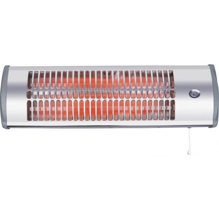 Parma LX-2900 Quartz Heater 3 Heating Power 1500W Silver