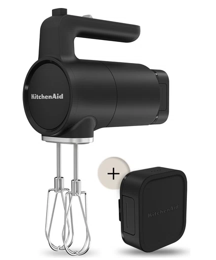 KITCHENAID CORDLESS HAND MIXER WITH BATTERY - KITCHENAID GO