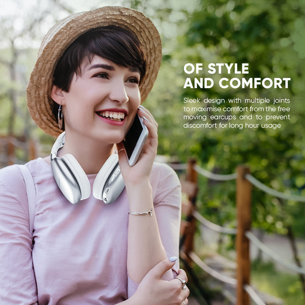 SonicGear AIRPHONE 6 Headphones Bluetooth Champagne Gold
