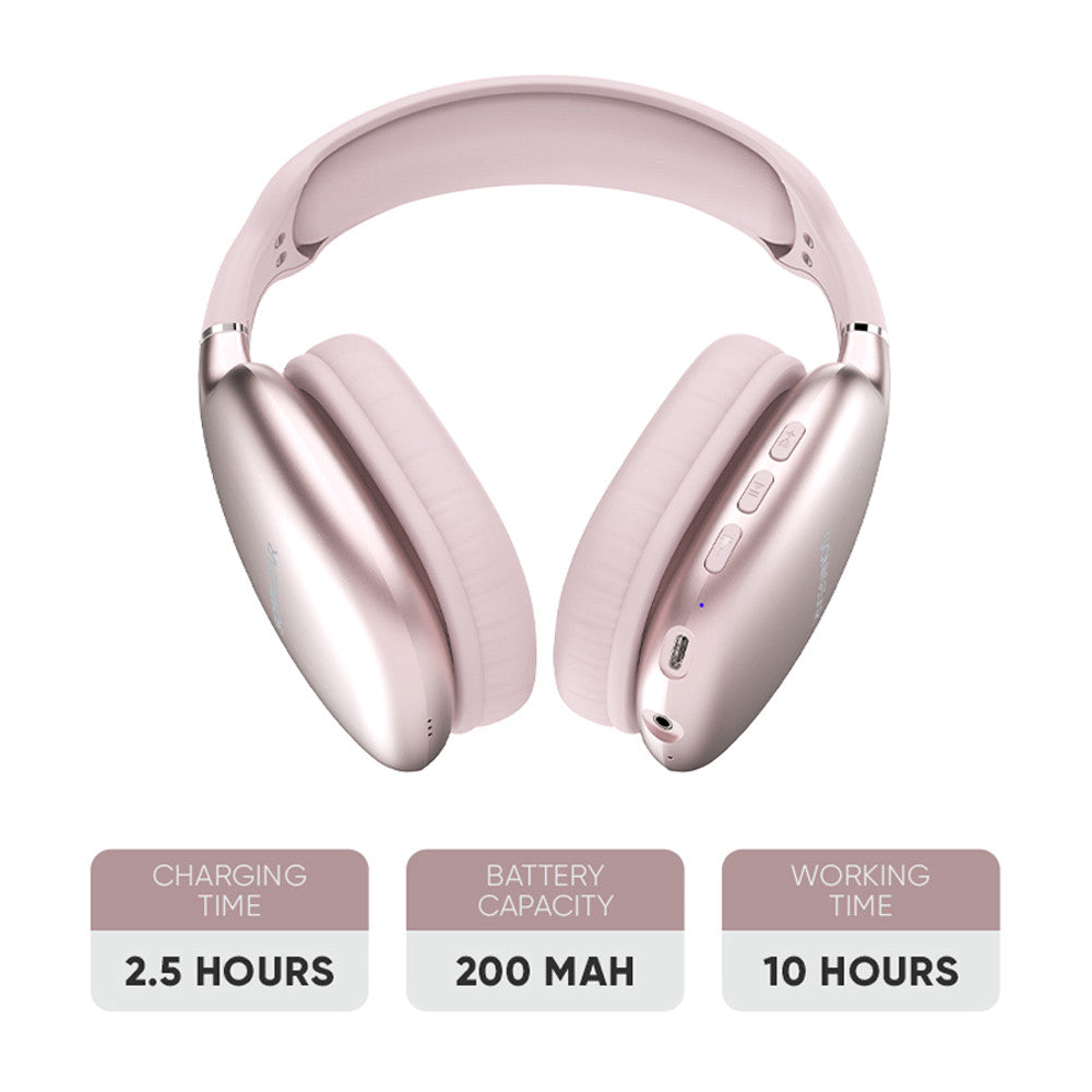 SonicGear AIRPHONE 6 Headphones Bluetooth Champagne Gold
