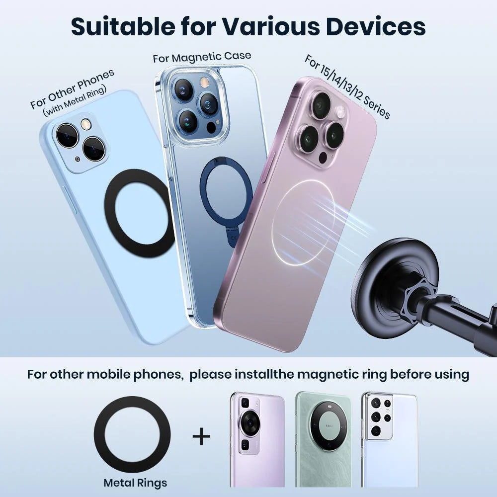 TOPK D49N Magsafe Phone Mount For Car Dashboard