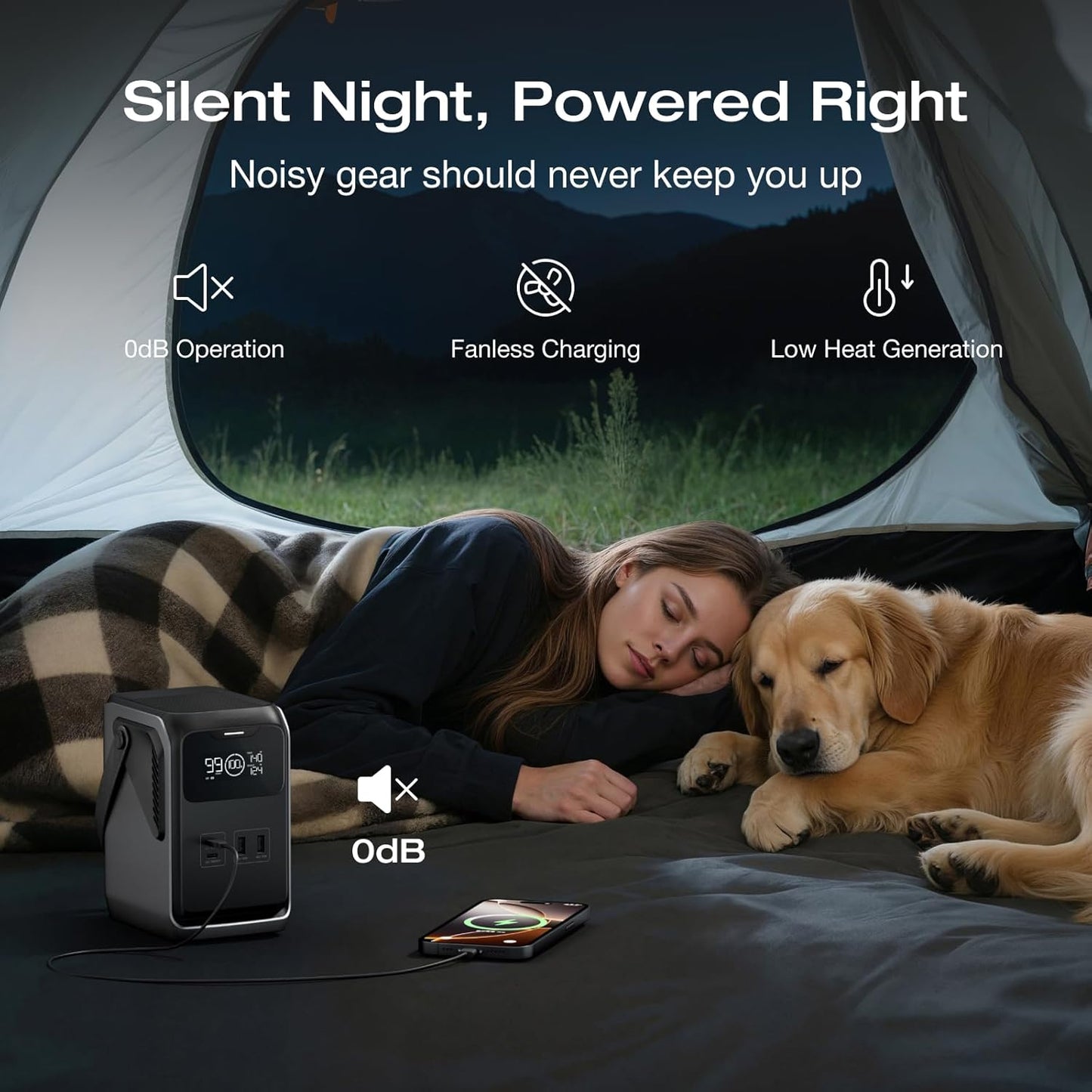 EcoFlow Trail 200 DC Portable Power Station 192WH