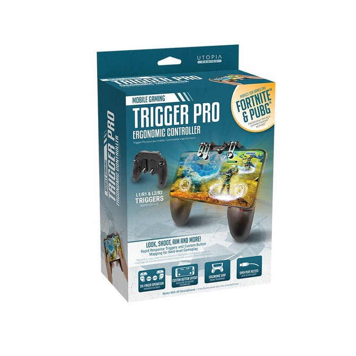 Helix ETZTRIG4 4 Trigger Mobile Gaming Controller