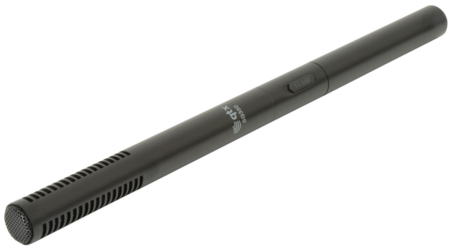 QTX SG350 Shotgun Microphone w/Battery Long 173.639UK