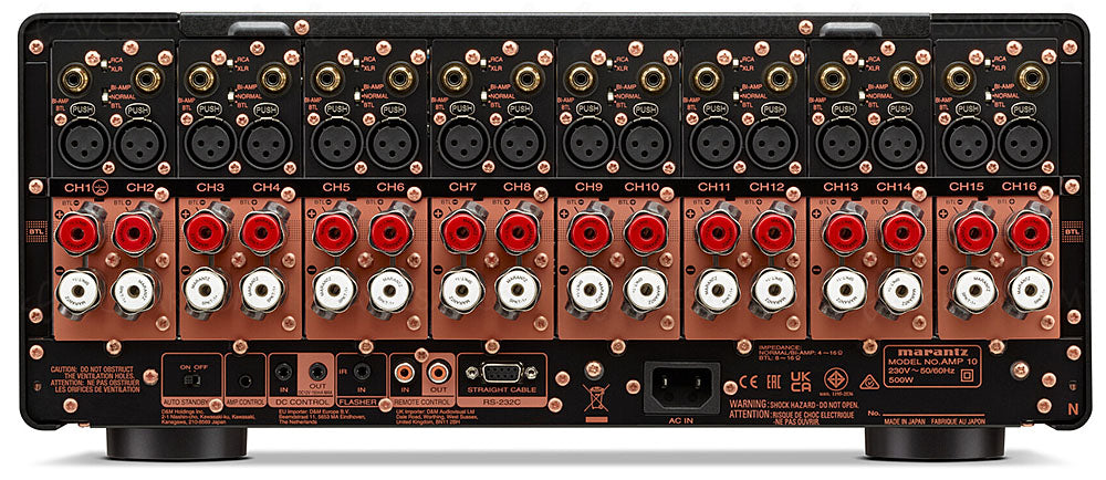 MARANTZ AMP 10 REFERENCE 16-CHANNEL 200-WATT-PER-CHANNEL AMPLIFIER