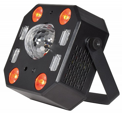 QTX Pentaflash 5-in-1 LED & Laser Effect 151.743UK