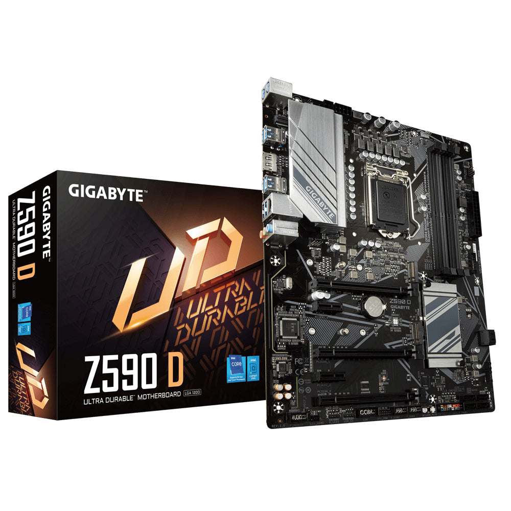 GIGABYTE Z590D MOTHERBOARD ATX INTEL LGA1200
